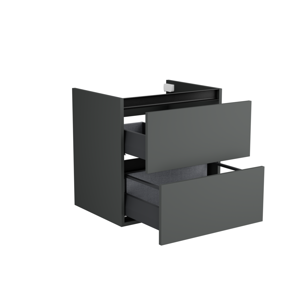 [10115102] Utrecht wastafelonderkast (Donkergrijs, 60 cm) 5