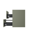 [10115101] Utrecht wastafelonderkast (Saliegroen, 60 cm) 15