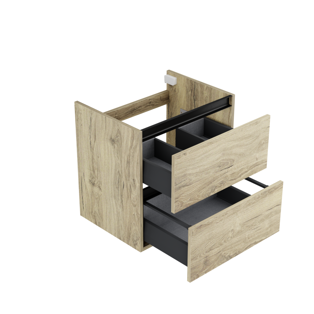 [10115091] Utrecht wastafelonderkast (Duitse eik, 60 cm) 1