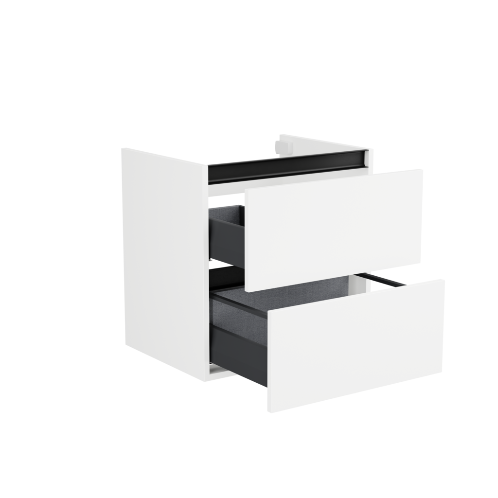 [10115093] Utrecht wastafelonderkast (Hoogglans wit, 60 cm) 5