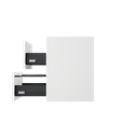 [10115093] Utrecht wastafelonderkast (Hoogglans wit, 60 cm) 15