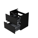 [10115099] Utrecht wastafelonderkast (Houtlook zwart, 60 cm) 3