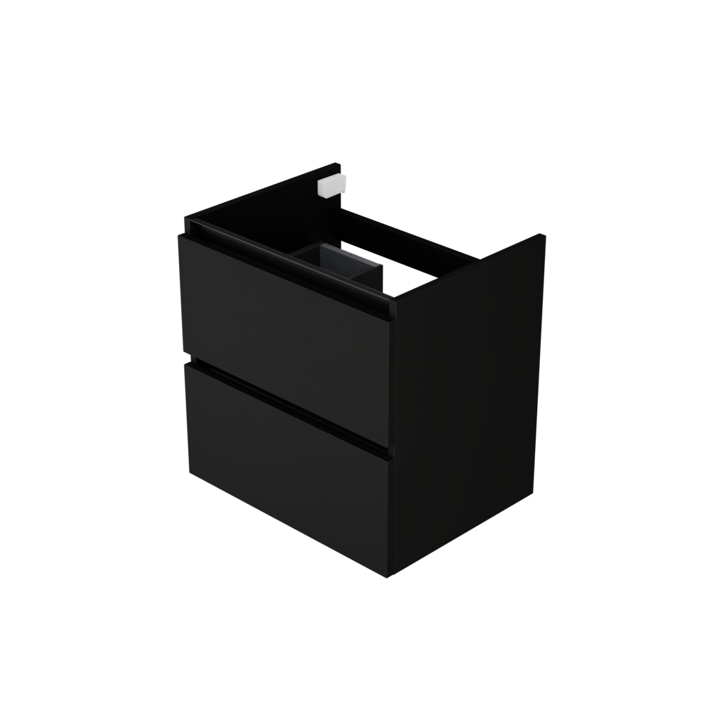 [10115099] Utrecht wastafelonderkast (Houtlook zwart, 60 cm) 4