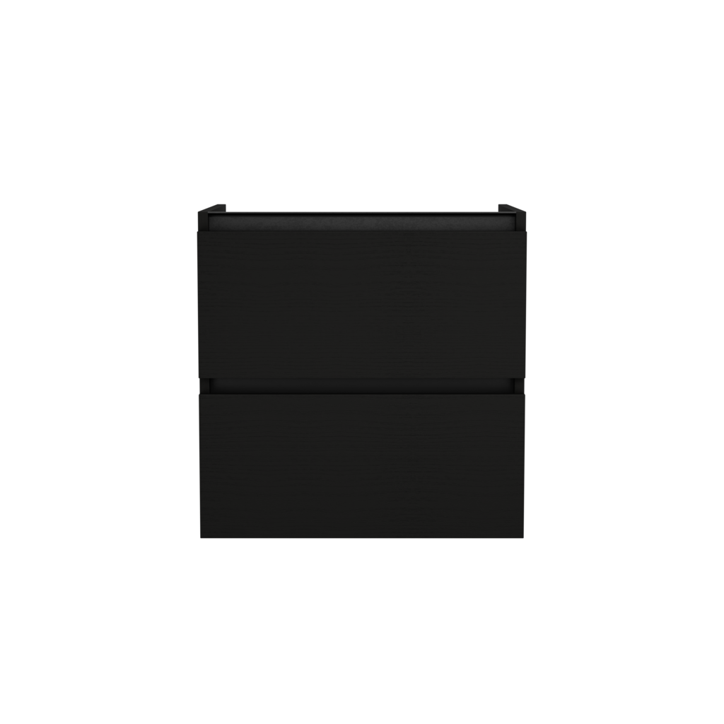 [10115099] Utrecht wastafelonderkast (Houtlook zwart, 60 cm) 10