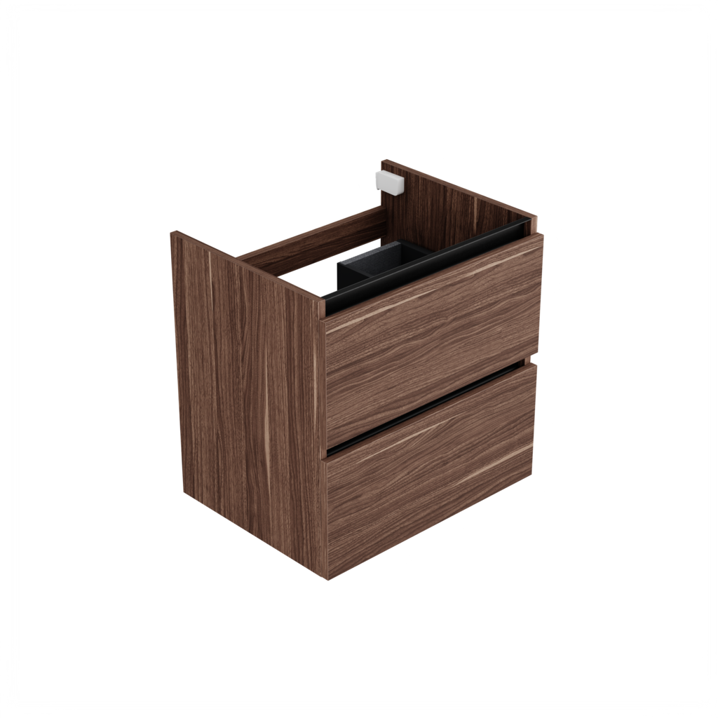 Utrecht wastafelonderkast (Walnoot, 60 cm) 2
