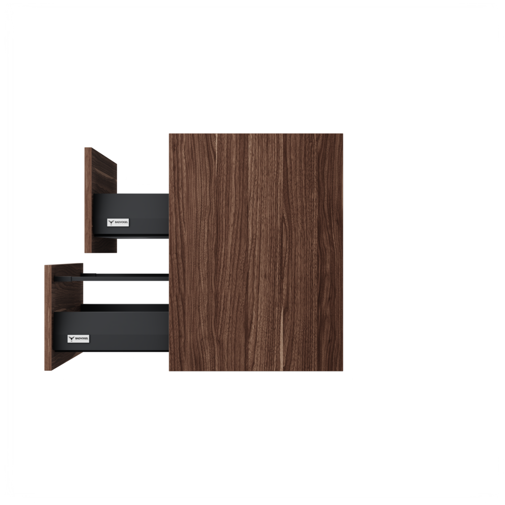 Utrecht wastafelonderkast (Walnoot, 60 cm) 15