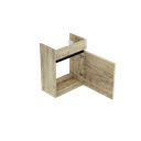 [10321239] Almere toiletmeubel (Duitse eik) 1