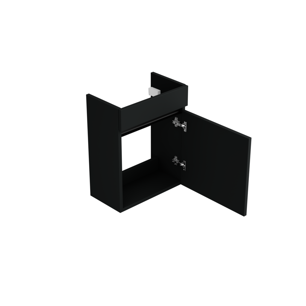 [10326321] Almere toiletmeubel (Donkerzwart) 1