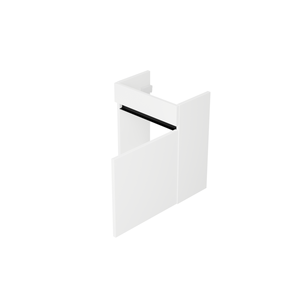 [10321236] Almere toiletmeubel (Hoogglans wit) 3