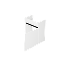 [10321236] Almere toiletmeubel (Hoogglans wit) 3