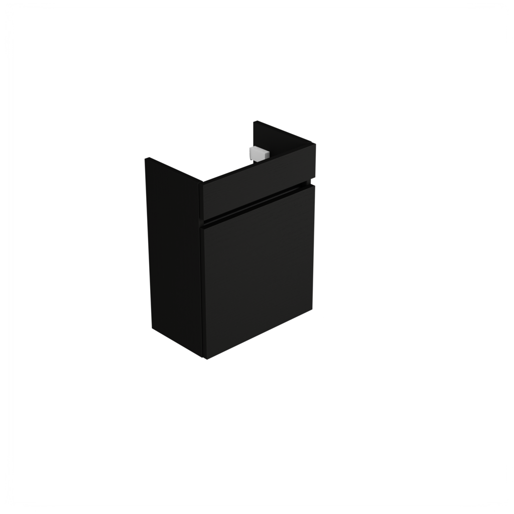 [10326325] Almere toiletmeubel (Houtlook zwart) 2