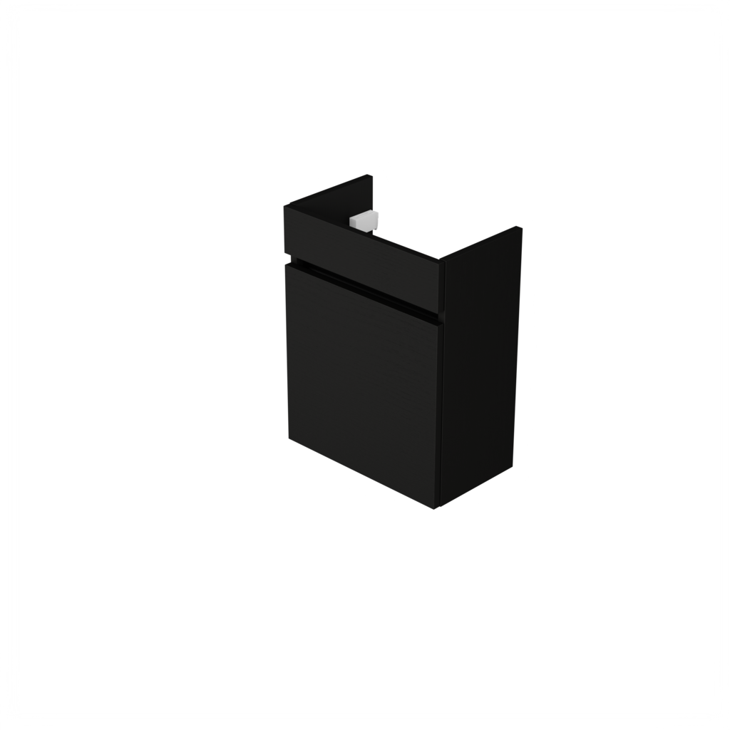 [10326325] Almere toiletmeubel (Houtlook zwart) 4