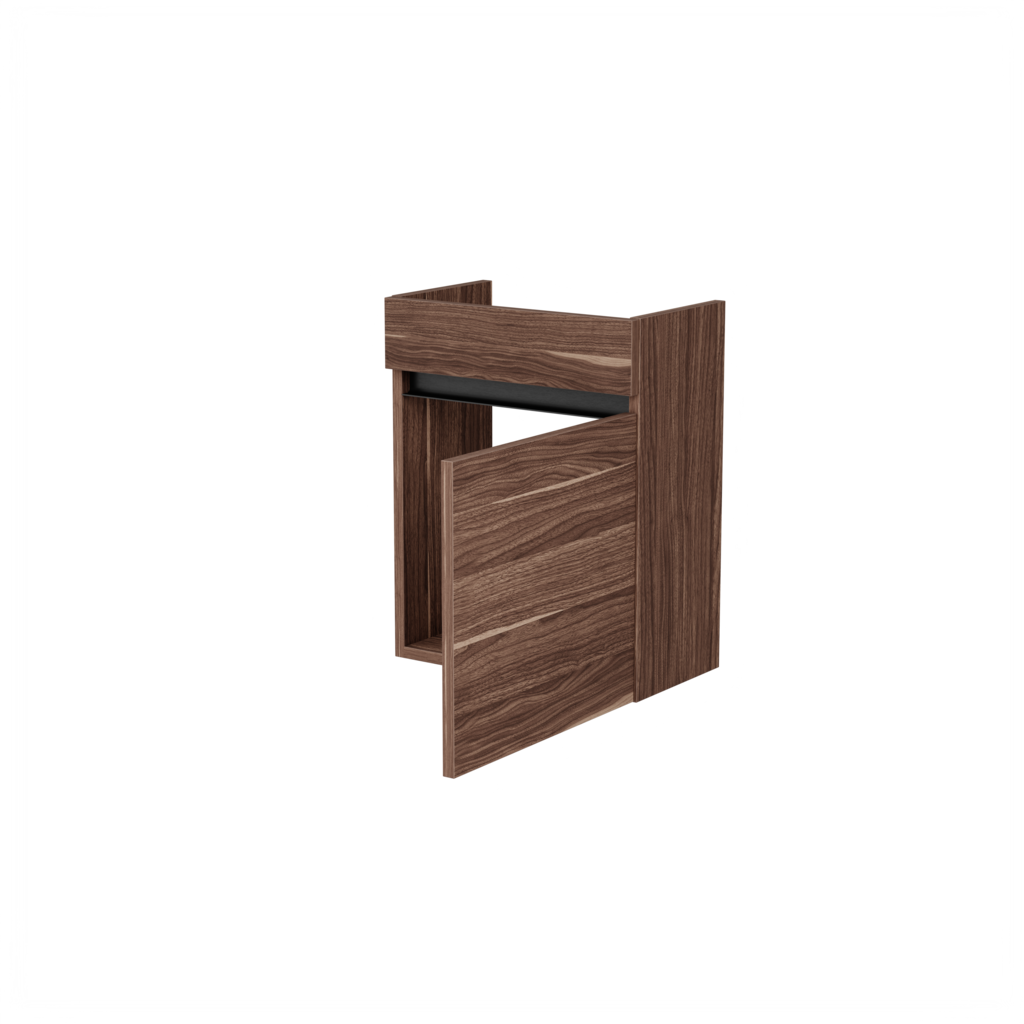 Almere toiletmeubel (Walnoot) 7