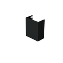 [10126336] Assen toiletmeubel (Donkerzwart, 40 cm) 4