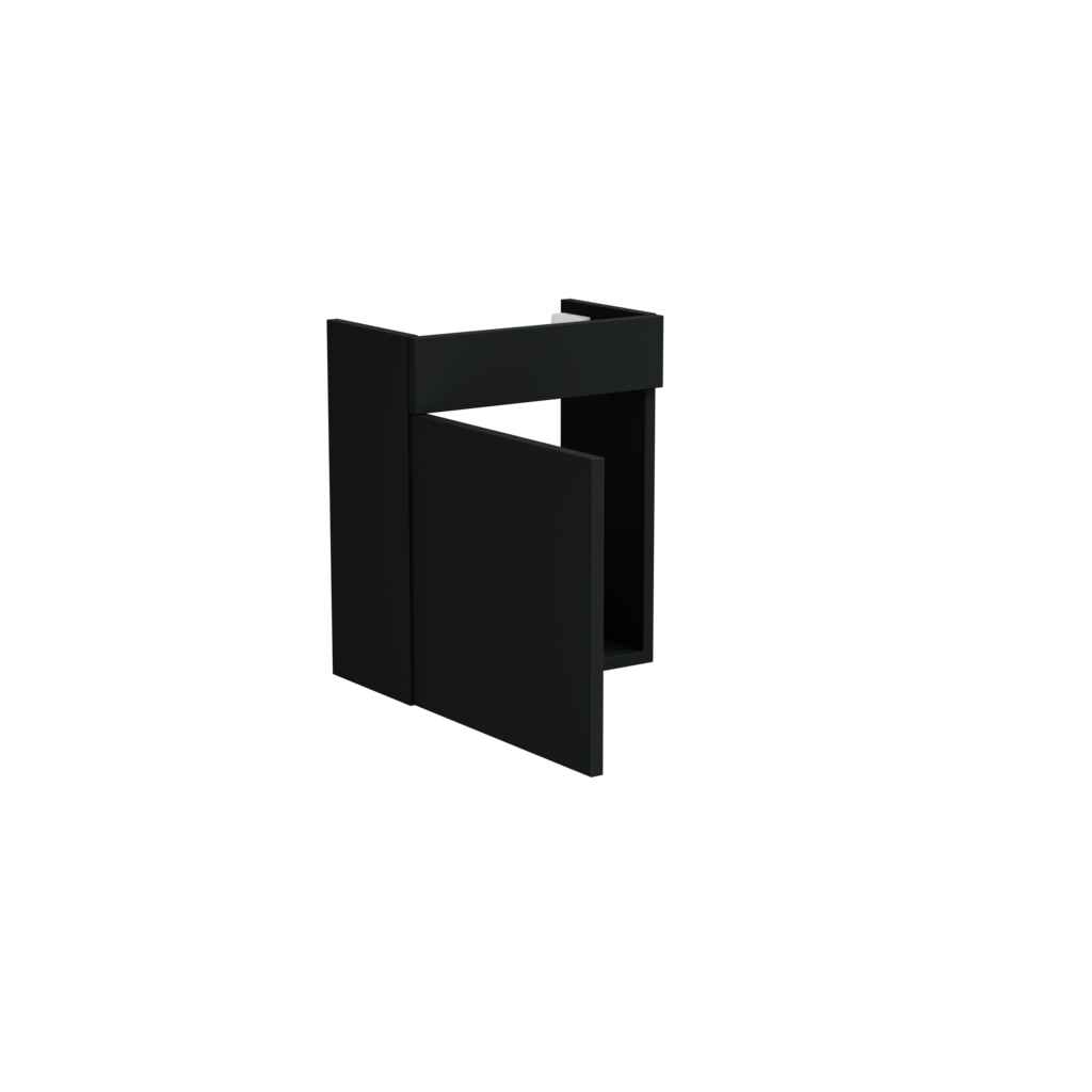 [10126336] Assen toiletmeubel (Donkerzwart, 40 cm) 5