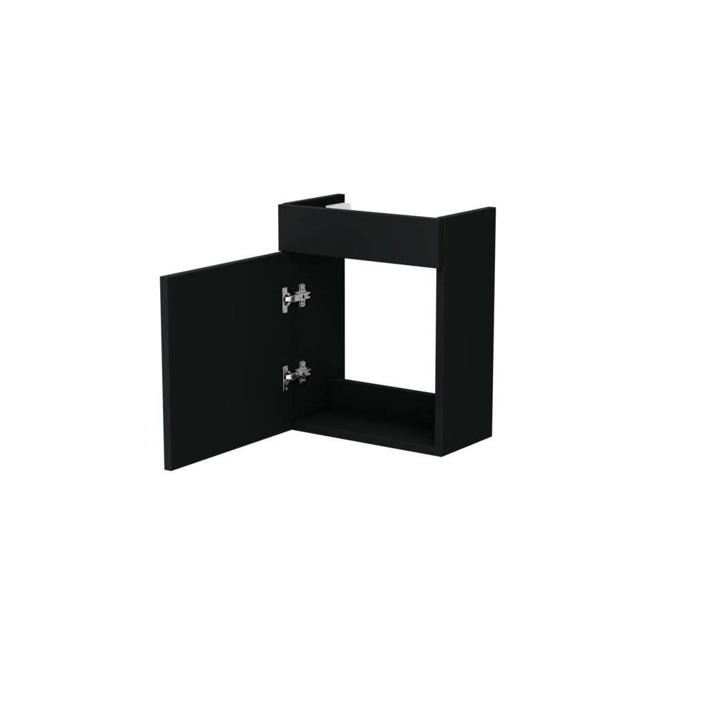 [10126336] Assen toiletmeubel (Donkerzwart, 40 cm) 7