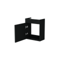 [10126336] Assen toiletmeubel (Donkerzwart, 40 cm) 7