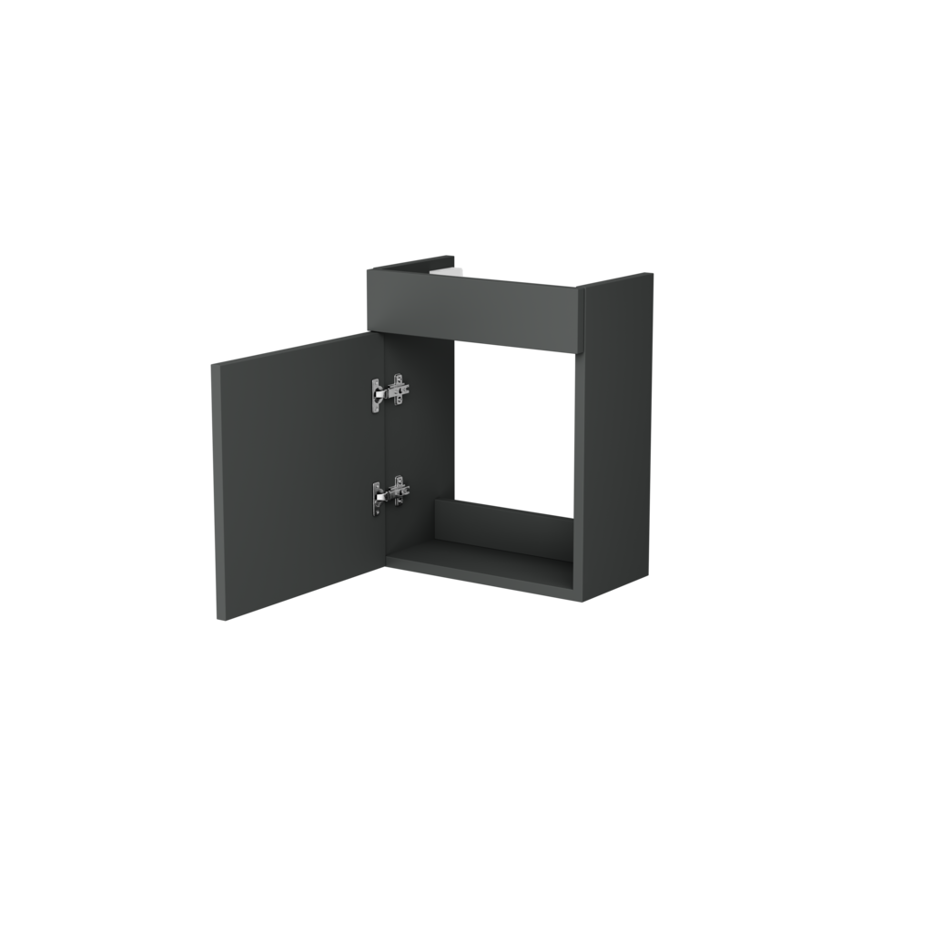 [10126343] Assen toiletmeubel (Donkergrijs, 40 cm) 7