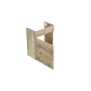 [10126332] Assen toiletmeubel (Duitse eik, 40 cm) 1