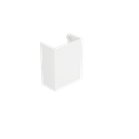 [10126334] Assen toiletmeubel (Hoogglans wit, 40 cm) 2