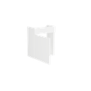 [10126334] Assen toiletmeubel (Hoogglans wit, 40 cm) 5