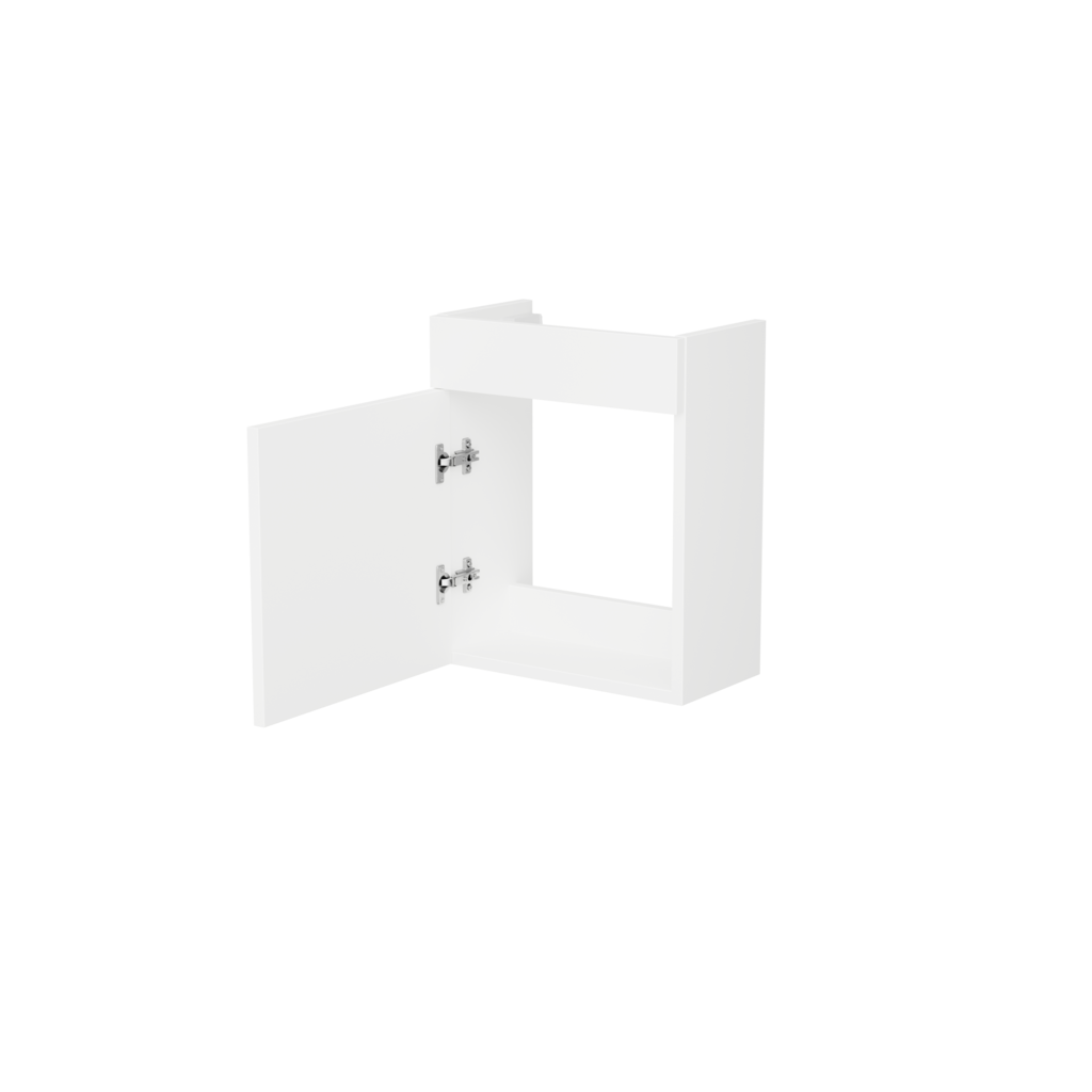 [10126334] Assen toiletmeubel (Hoogglans wit, 40 cm) 7