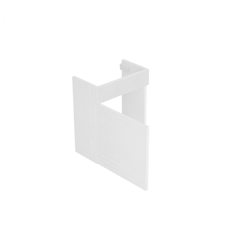 [10126339] Assen toiletmeubel (Houtlook wit, 40 cm) 1