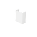 [10126335] Assen toiletmeubel (Mat wit, 40 cm) 4