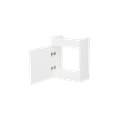 [10126335] Assen toiletmeubel (Mat wit, 40 cm) 7