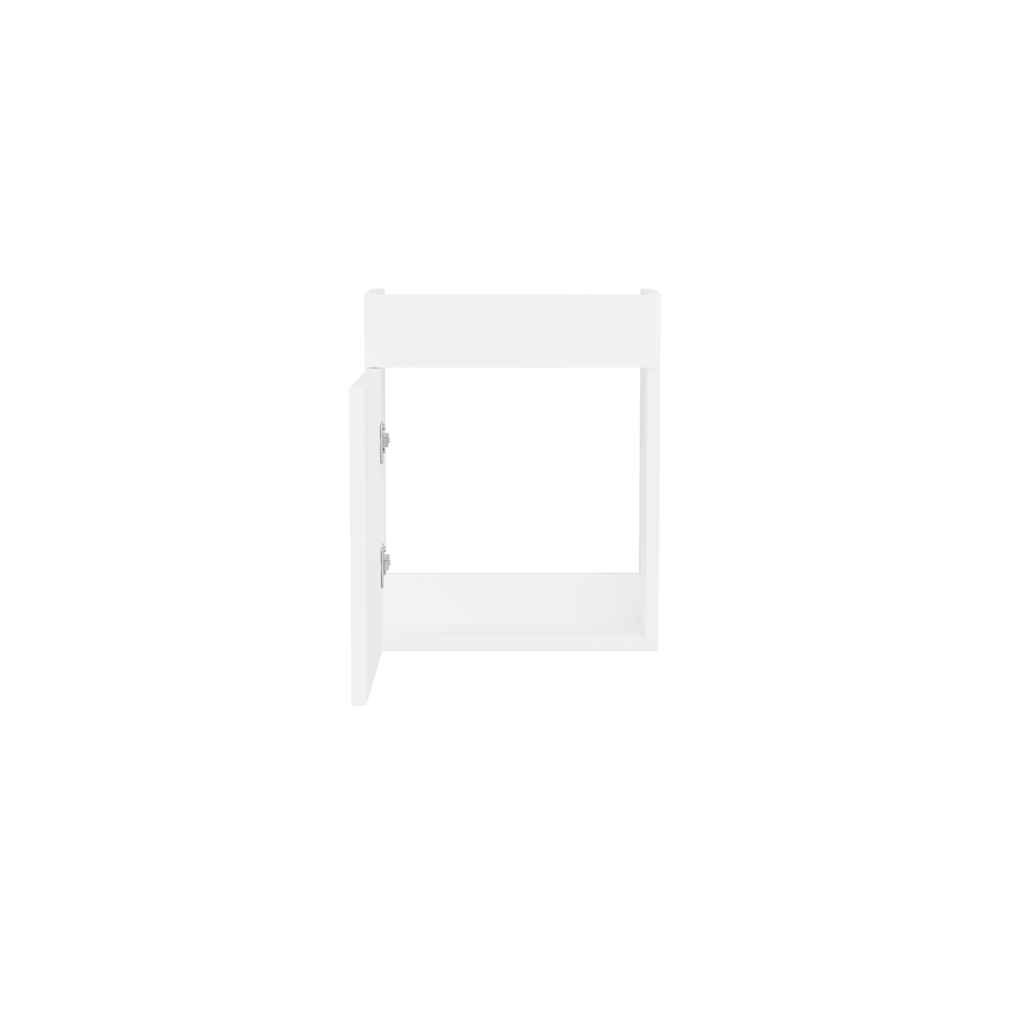 [10126335] Assen toiletmeubel (Mat wit, 40 cm) 9