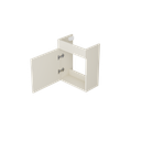 [10126341] Assen toiletmeubel (Greige, 40 cm) 3