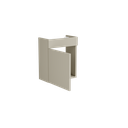 [10126337] Assen toiletmeubel (Taupe, 40 cm) 5