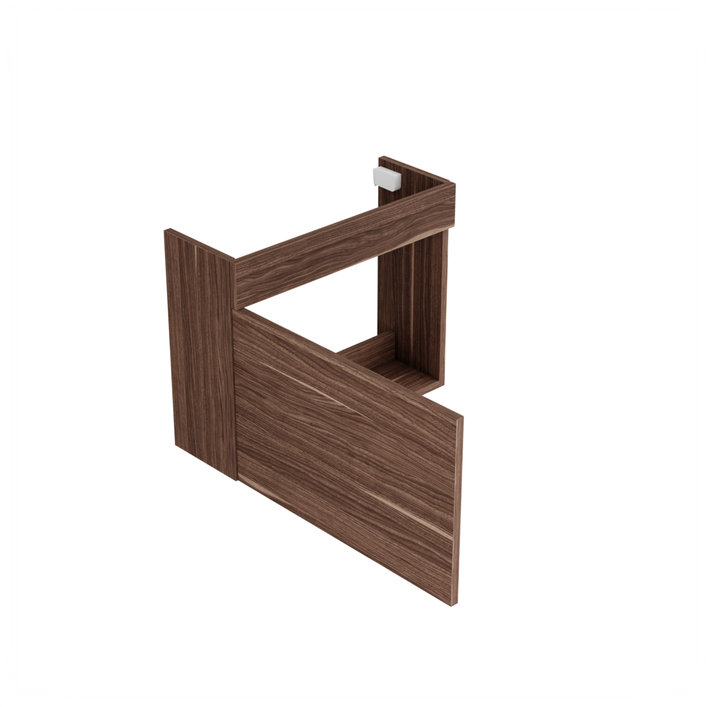 [10126345] Assen toiletmeubel (Walnoot, 40 cm) 1