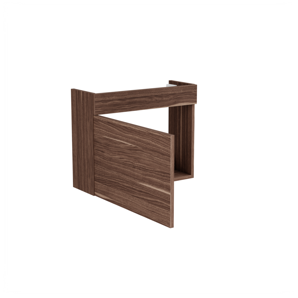 [10126345] Assen toiletmeubel (Walnoot, 40 cm) 5