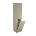 Zeist hogekast met wasmand (Taupe) 5