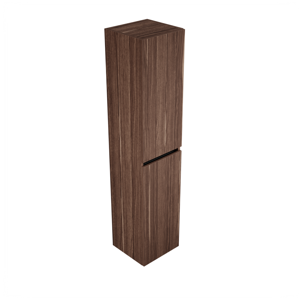 Zeist hogekast met wasmand (Walnoot) 2