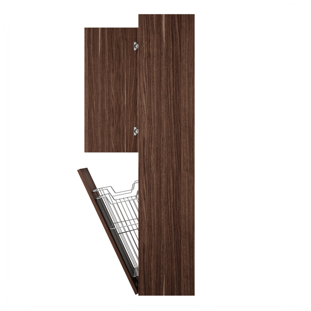 Zeist hogekast met wasmand (Walnoot) 15