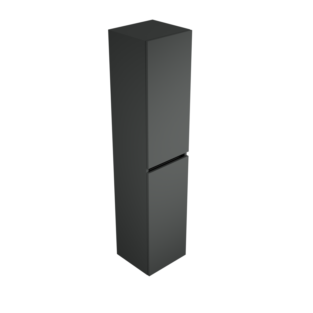 Zeist hogekast met wasmand (Donkergrijs) 2