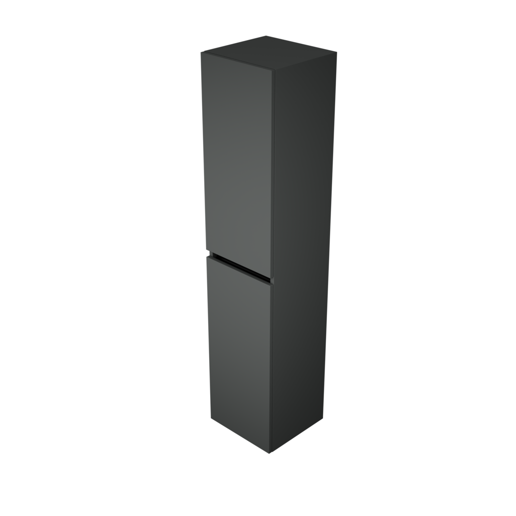 Zeist hogekast met wasmand (Donkergrijs) 4