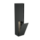 Zeist hogekast met wasmand (Donkergrijs) 5