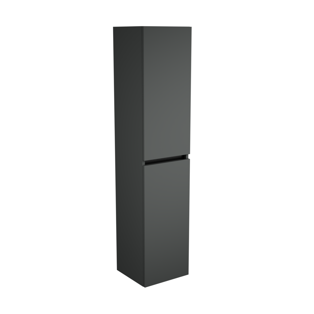 Zeist hogekast met wasmand (Donkergrijs) 6