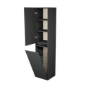 Zeist hogekast met wasmand (Donkergrijs) 7