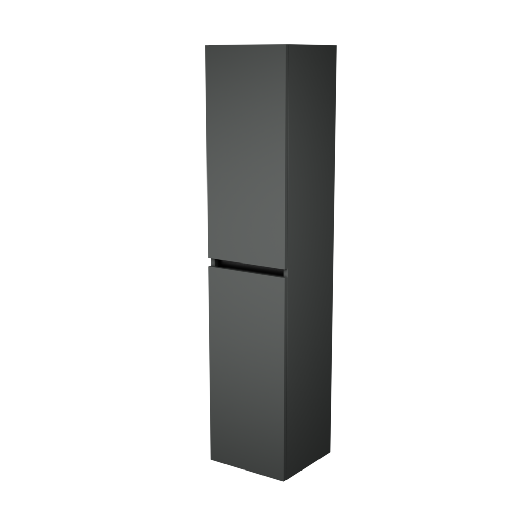 Zeist hogekast met wasmand (Donkergrijs) 8