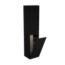 Zeist hogekast met wasmand (Houtlook zwart) 5