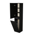 Zeist hogekast met wasmand (Houtlook zwart) 7