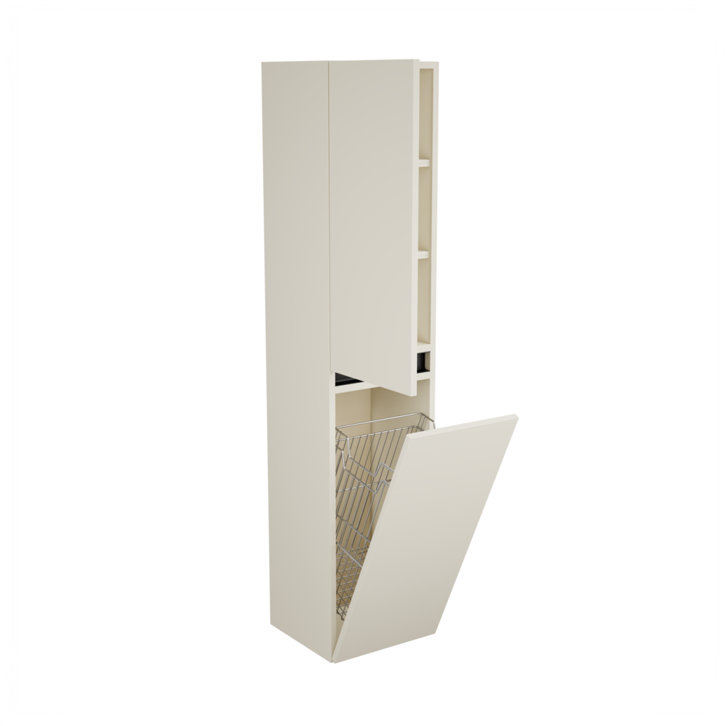 Zeist hogekast met wasmand (Greige) 5