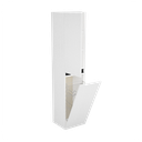 Zeist hogekast met wasmand (Houtlook wit) 5