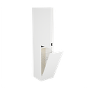 Zeist hogekast met wasmand (Mat wit) 5