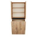 Zeist dubbele hogekast met wasmand (Dorado) 9