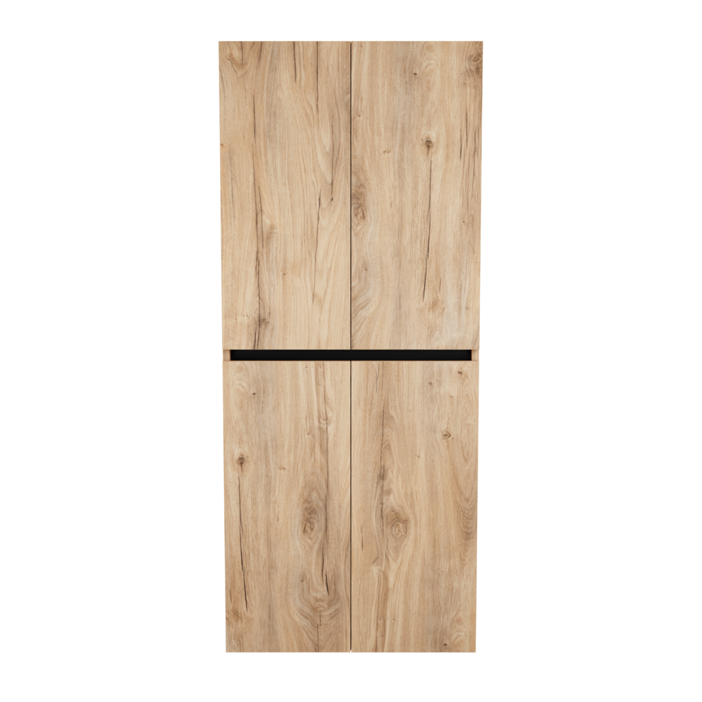 Zeist dubbele hogekast met wasmand (Dorado) 10